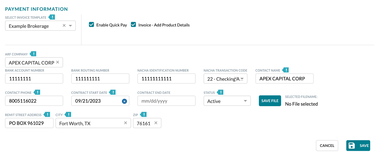 shipper profile payment info.png
