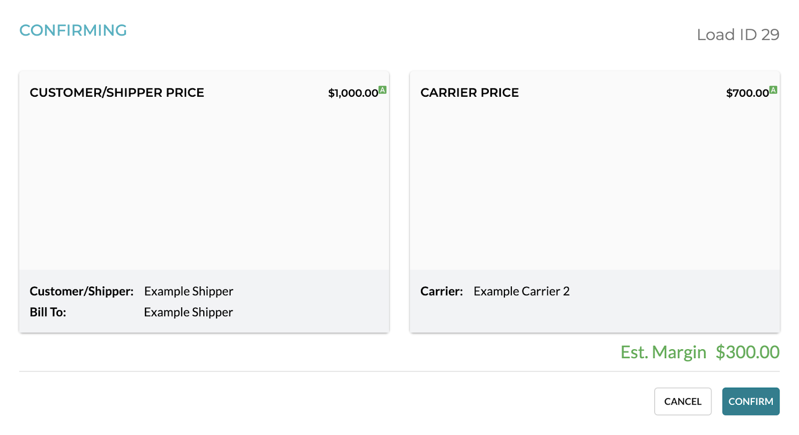 Reassign or Cancel Carrier EKA Solutions, Inc