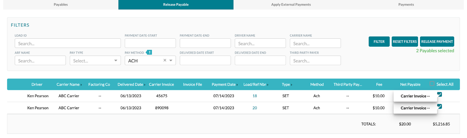 settlement detail report ach ctms.png
