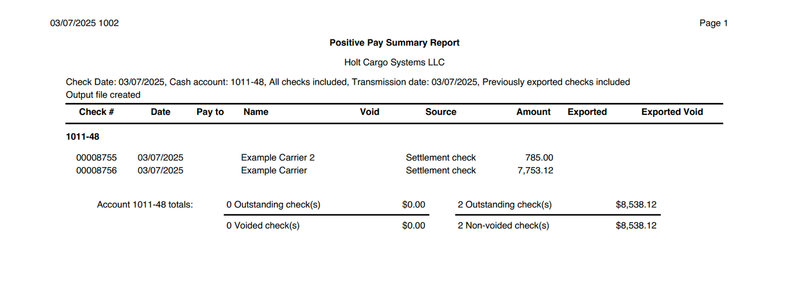positive pay summary report.png