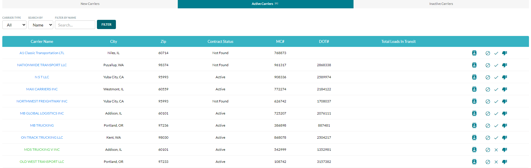 Setup/Remove Core Carrier EKA Solutions, Inc