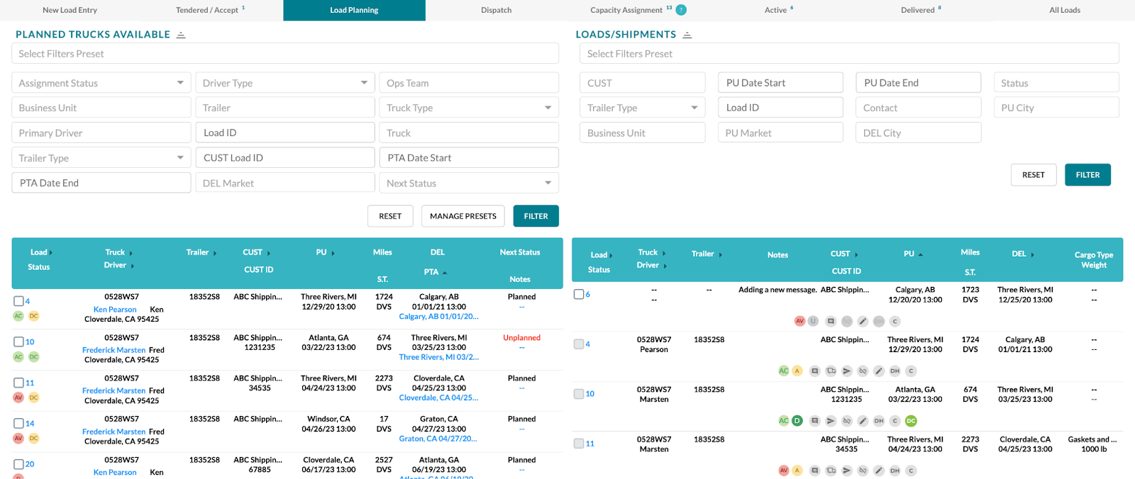 Load Planning – EKA Solutions, Inc