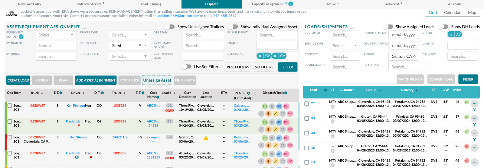 Load Planning – EKA Solutions, Inc