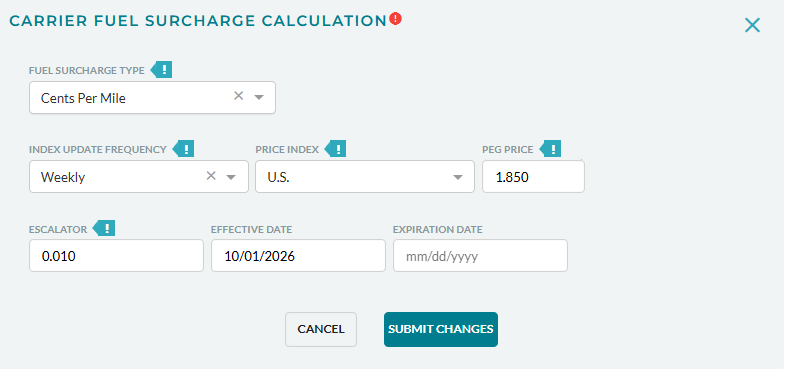 Configurations_Carrier Fuel Surcharge.png